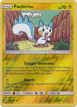 Pachirisu Reverse Holo