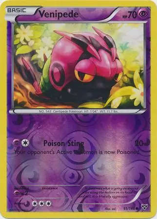 Venipede Reverse Holo