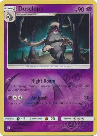 Dusclops Reverse Holo
