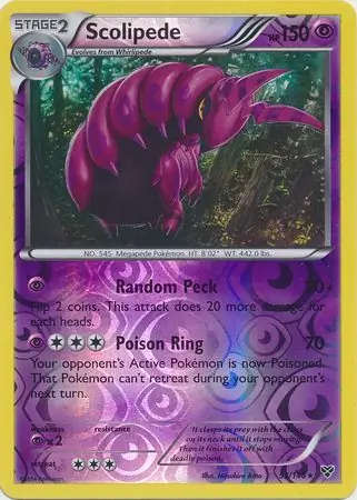 Scolipede Reverse Holo