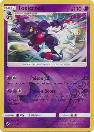 Toxicroak Reverse Holo