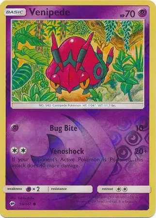Venipede Reverse Holo