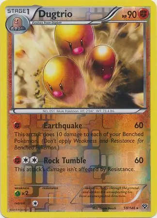 Dugtrio Reverse Holo