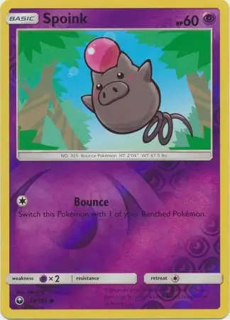 Spoink Reverse Holo