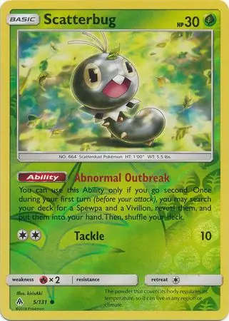 Scatterbug Reverse Holo