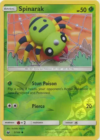 Spinarak Reverse Holo
