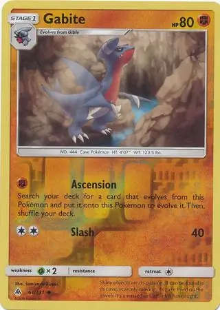 Gabite Reverse Holo