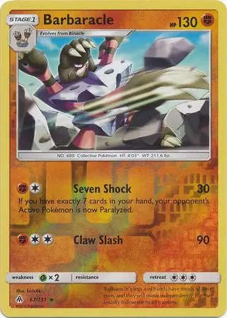 Barbaracle Reverse Holo