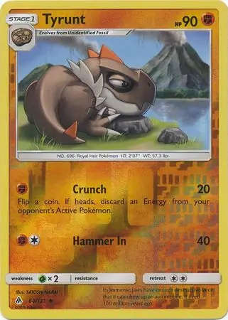 Tyrunt Reverse Holo