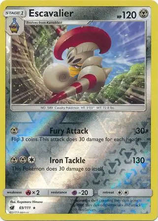 Escavalier Reverse Holo