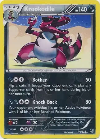 Krookodile Reverse Holo