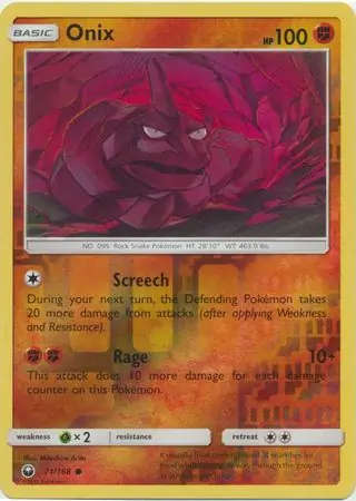 Onix Reverse Holo