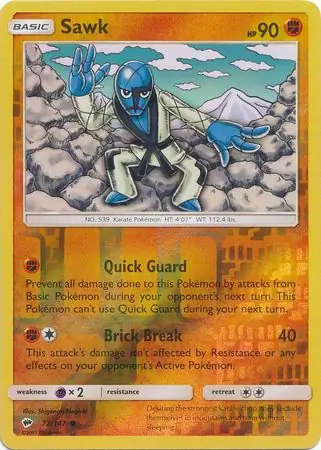 Sawk Reverse Holo