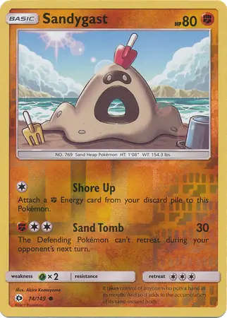 Sandygast Reverse Holo