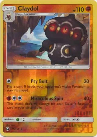 Claydol Reverse Holo