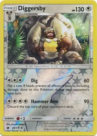 Diggersby Reverse Holo