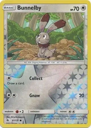 Bunnelby Reverse Holo