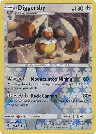 Diggersby Reverse Holo