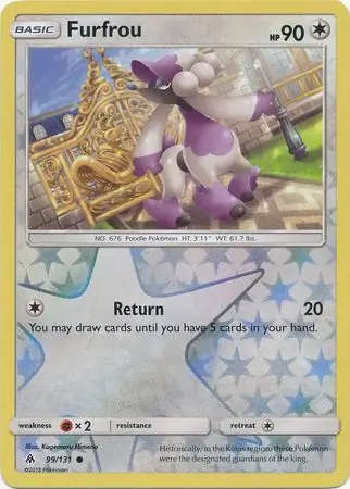 Furfrou Reverse Holo