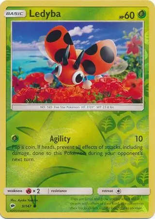 Ledyba Reverse Holo
