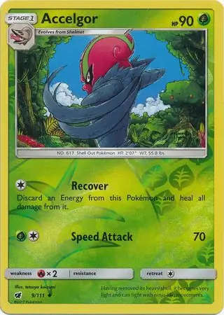 Accelgor Reverse Holo