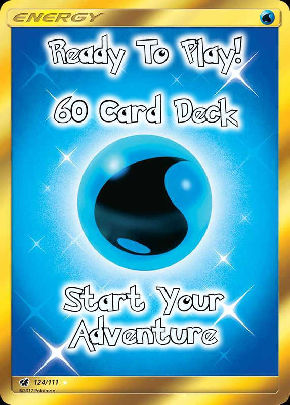 Pokemon TCG Custom Starter Deck : Water