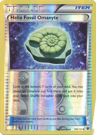 Helix Fossil Omanyte Reverse Holo