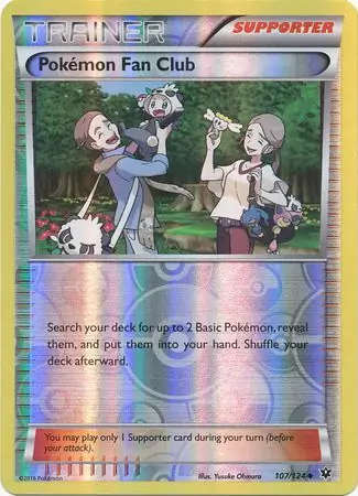 Pokemon Fan Club Reverse Holo