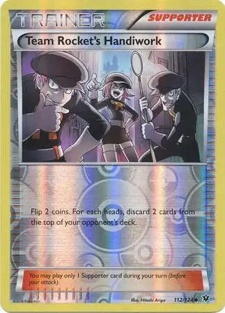 Team Rocket's Handiwork Reverse Holo