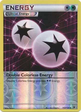 Double Colorless Energy Reverse Holo