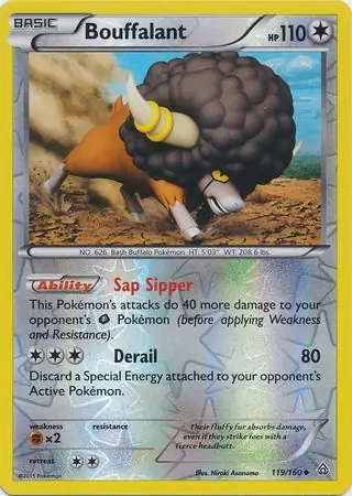 Bouffalant Reverse Holo