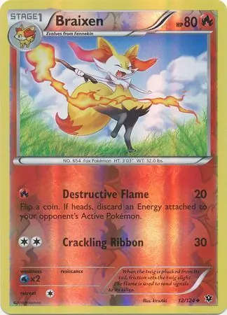 Braixen Reverse Holo