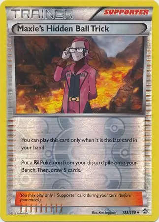 Maxie's Hidden Ball Trick Reverse Holo