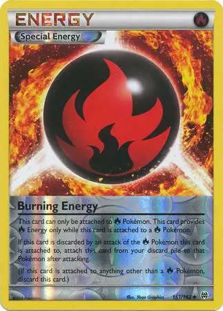 Burning Energy Reverse Holo