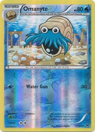 Omanyte Reverse Holo