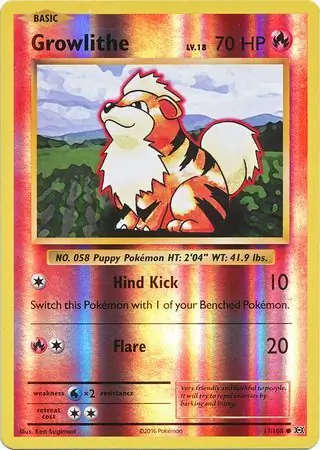 Growlithe Reverse Holo
