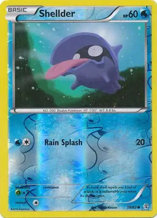 Shellder Reverse Holo