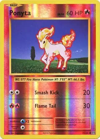 Ponyta Reverse Holo