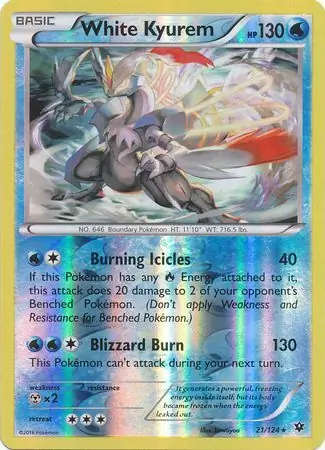 White Kyurem Reverse Holo