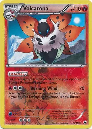 Volcarona Reverse Holo