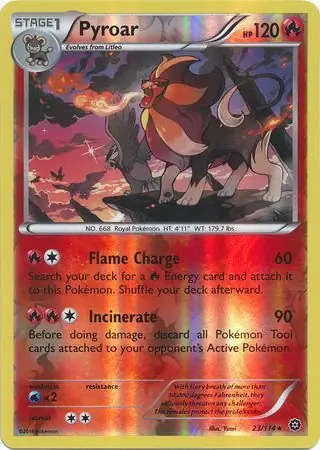Pyroar Reverse Holo