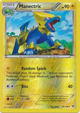 Manectric Reverse Holo