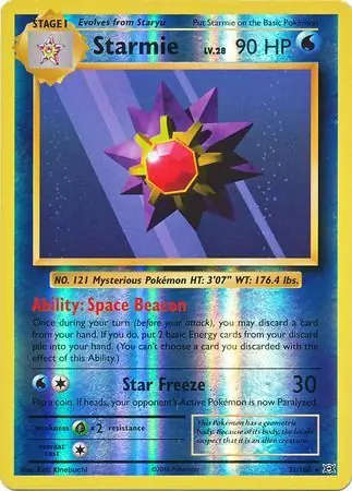 Starmie Reverse Holo
