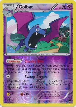 Golbat Reverse Holo