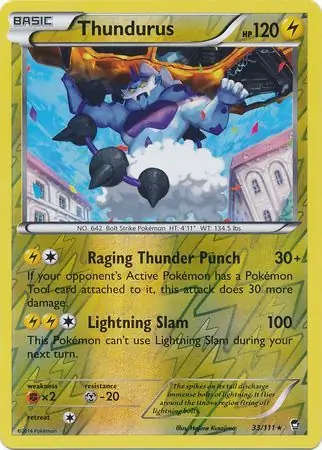 Thundurus Reverse Holo