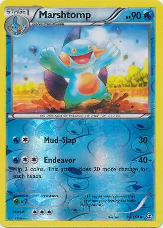 Marshtomp Reverse Holo