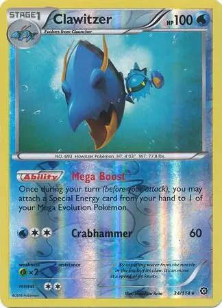 Clawitzer Reverse Holo
