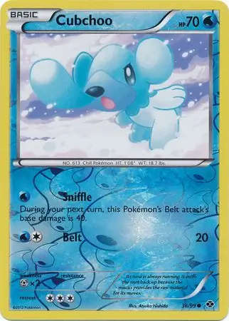 Cubchoo Reverse Holo