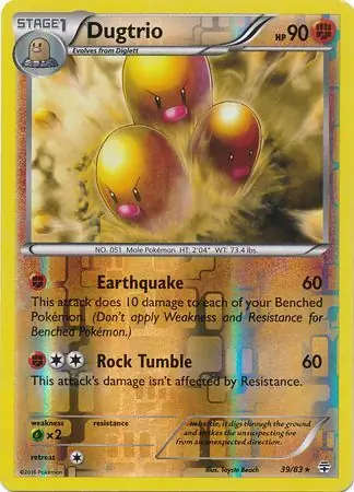 Dugtrio Reverse Holo