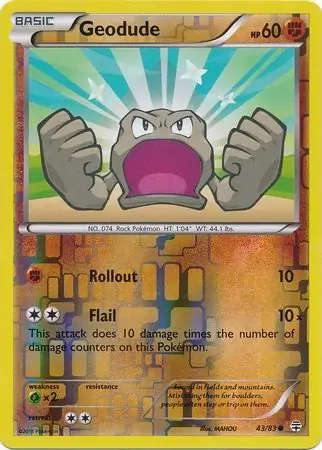 Geodude Reverse Holo